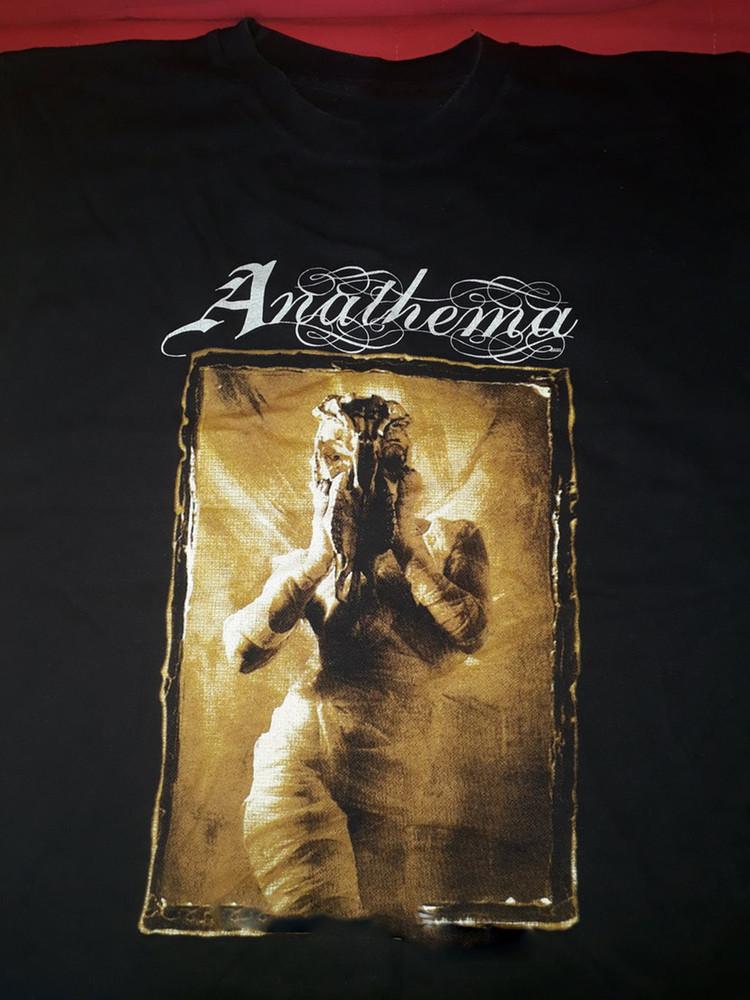 

Anathema Band T Shirt Black All Size S M L 234XL Cotton Short Sleeve ZC2207 CAO2 Unisex T-Shirt XL