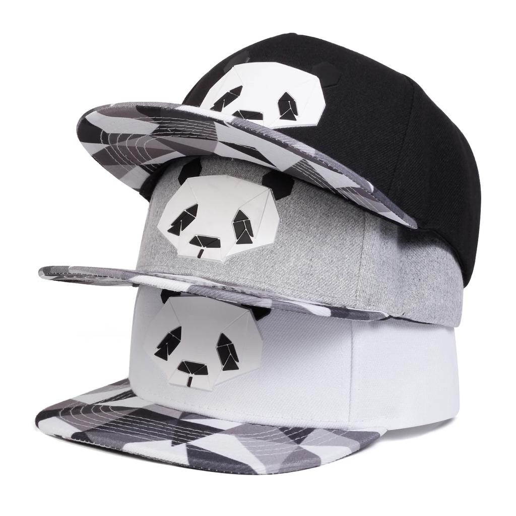 Unisex Panda Offset Printing Hip-hop Hats Fashion Spring Autumn Outdoor Adjustable Casual Baseball Caps Sunscreen Hat Sports Cap