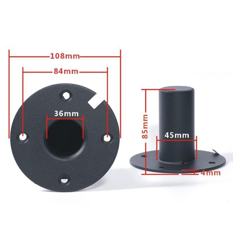 Heavy Duty Metal Speaker Stand Base Iron Lower Sound Seats for Professional Stage Use Easy Installation