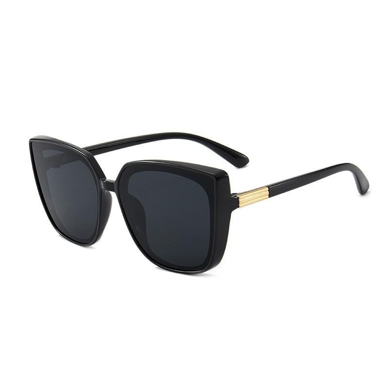 

1/2Pcs New Vintage Fashion Glasses, Unisex, Ideal Gift черный серый