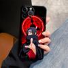 Black Soft Phone Cover Case for iPhone 7 8 17Air 15 16 14 Plus XR 13 12 11 17 Pro Max XS Max Anime N-NARUTOS