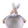Cartoon Bunny Storage Container, for Nursery And Living Room