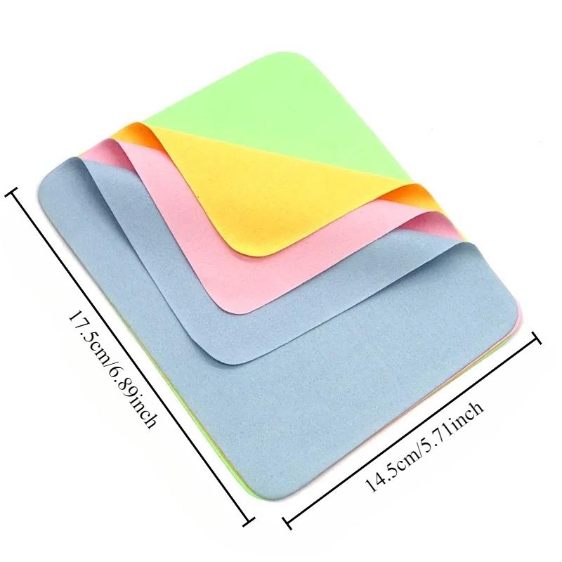 Microfiber Lens Cloth Glasses Cloth  Microfiber Cleaning Cloth Test Cloth for Cleaning Lens Glasses Screen Cleaner Phone Cleaner