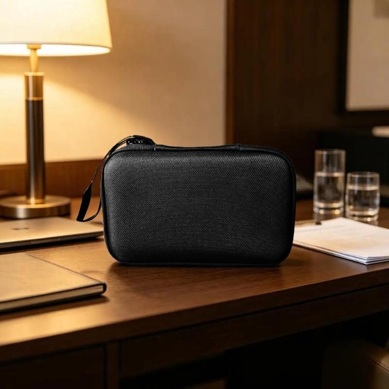 Bag with Inner Pocket & Strap Handheld Console Carrying Case Scratchproof Case Shockproof Storage Box for AYN