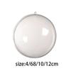 5PCS Bauble Ornament Christmas Transparent Ball Christmas Trees Open Ball Box  Parties