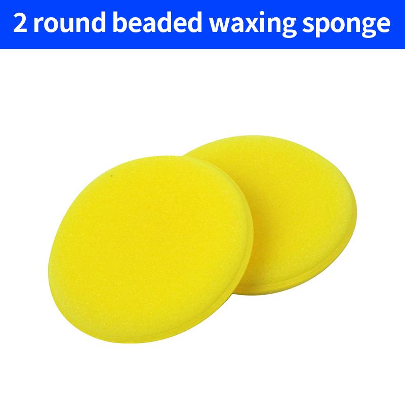 Car Foam Sponge Wax Applicator Cleaning Detailing Pads Car Waxing Polishing Pad Home Car Wash Care 10cm Car Cleaning Kit