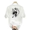 Cross-Border Exclusive Explosive Goods, Good Goods 100% Pure Cotton High-End Short-Sleeved Fashion Casual Versatile Loose T-Shirt Tide