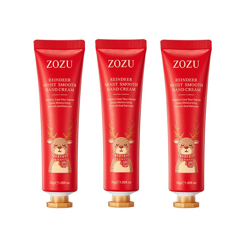 

Рождественский крем для рук, увлажняющий, увлажняющий, освежающий, питательный крем для рук-компаньон для предотвращения сухости 3pcs