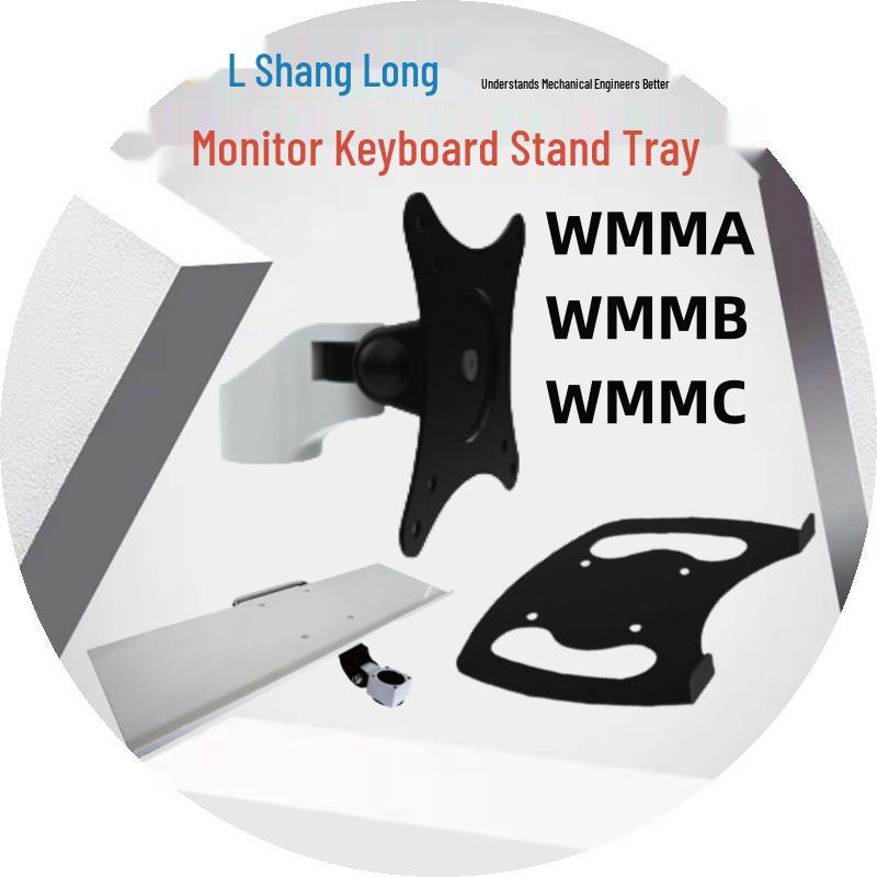 Shanglong Monitor Stand with Laptop Tray & Keyboard Holder Monitor Stand