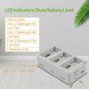 Multifunction Travel Charging Dock For Drones Battery Supports 3 Batteries Simultaneous Charge And Power Mode