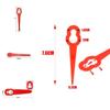 Durable Plastic Lawn Mower Blades For Cordless Grass Trimmer