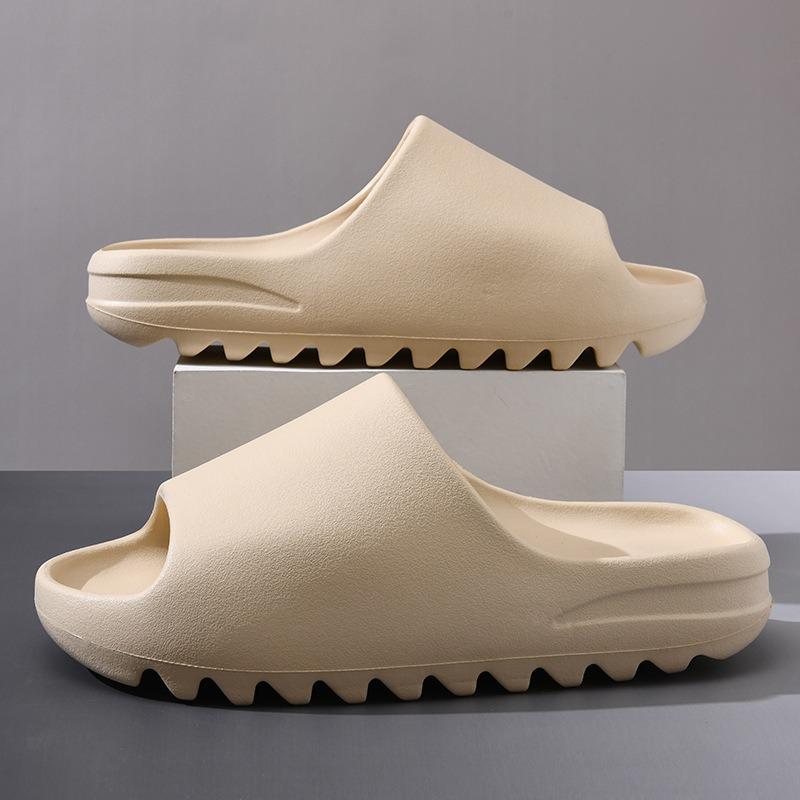 New Coconut Slippers Men's 4cm High-quality Outdoor Slippers Women's EVA Home Thick-soled Slippers