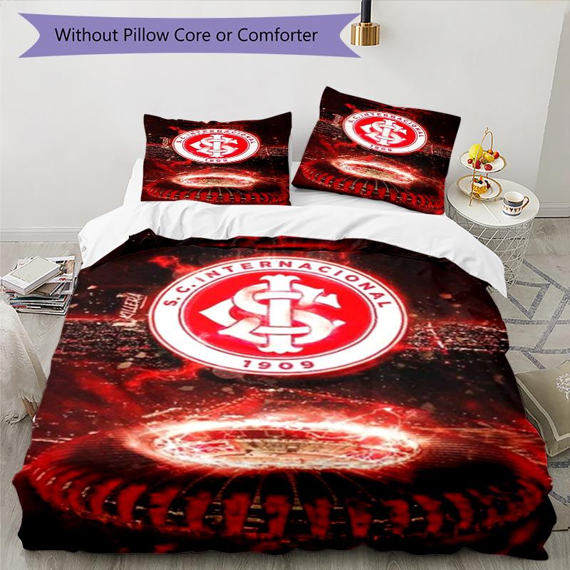 SC Internacional1 Printed Pattern Duvet Cover Set – includes 1 duvet cover and 2 matching pillowcases Bedroom decor Christmas gifts
