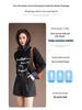 Plus Size Women's High Waist A-Line Woolen Shorts - Autumn & Winter, Loose Wide Leg, Bootcut, Slimming Fit