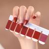 Ins Style Korean Nail Polish Film Full-on Nail Art Sticker 14-finger Printed Nail Sticker Nail Art Sticker Nail Art Sticker