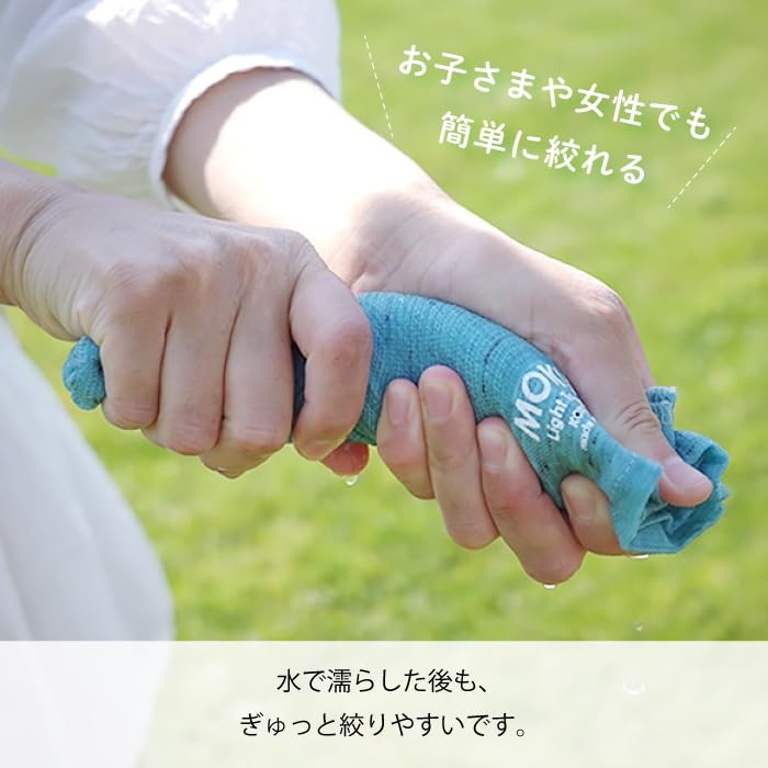 Contex MOKU <59515-90> Face Towels, Medium, Set of 3 (Gray, Yellow, Orange)