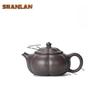 150ml Retro Yixing Purple Clay Teapots Handmade Cold Riverpot Raw Ore Green Gray Section Mud Kettle Zisha Tea Set Accessories