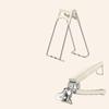 Household anti scald clip stainless steel anti slip tray holder bowl extractor kitchen stew anti scald artifact set