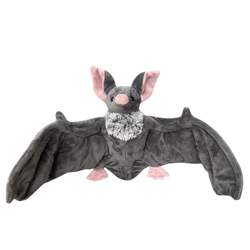 

Чудова сіра плюшева іграшка кажан, м яка лялька кажан, плюшева подушка для хлопчиків і дівчаток, різдвяна, гелловінська прикраса, святкові подарунки A1