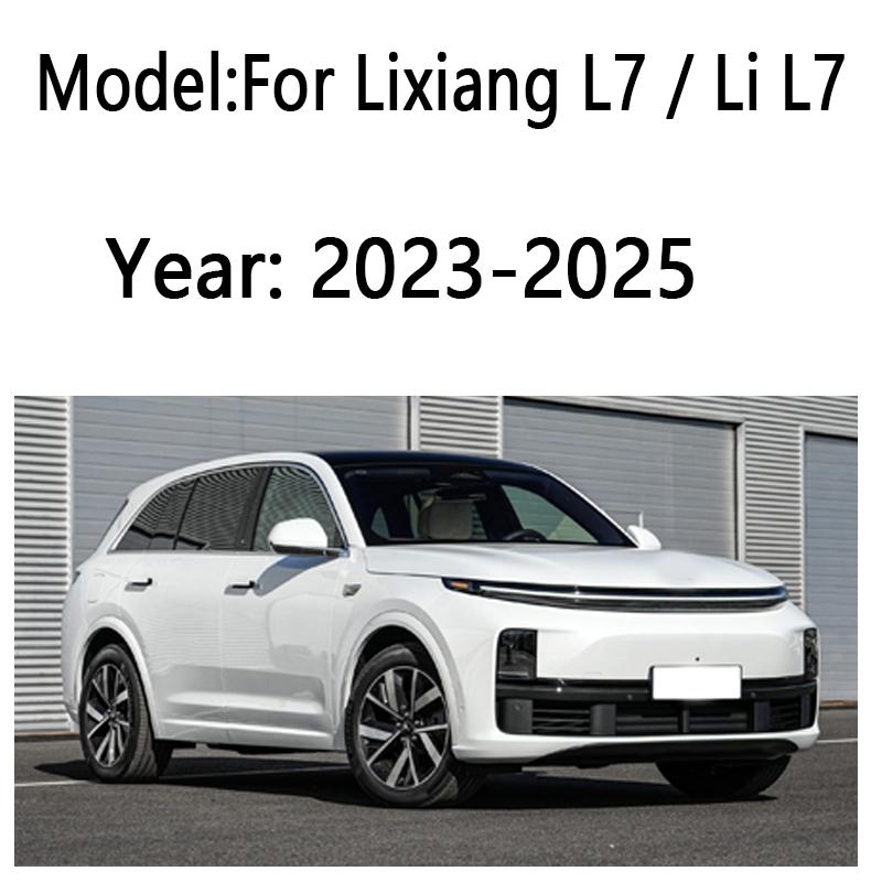For Lixiang L7 Li L7 2023-2025 Window Door Visor Vent Awning Sun Rain Wind Guard Cover Deflector Weathershield Car Accessories