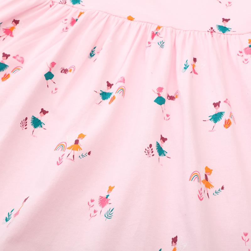 In-Stock Knitted Long-Sleeve Girls' Autumn Dress – European & American Style Cute Princess Skirt