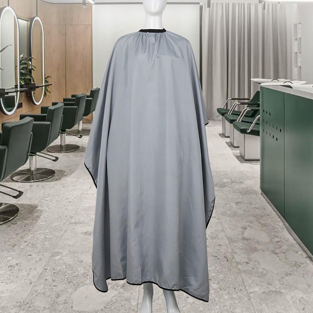Durable Polyester Pongee Barber Apron Waterproof Colored Haircut Apron Styling Cloth Salon