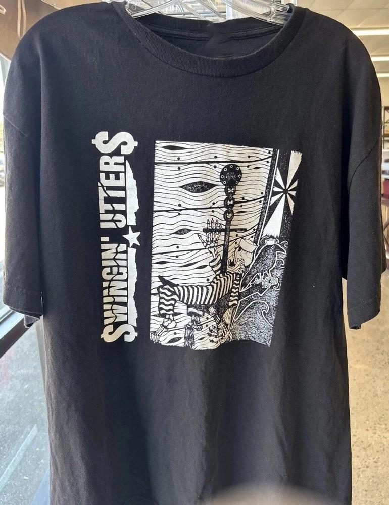 

Swingin Utters Punk Rock Tour T-Shirt Vintage Band Merch Fan Tee S-4XL Unisex T-Shirt XXL