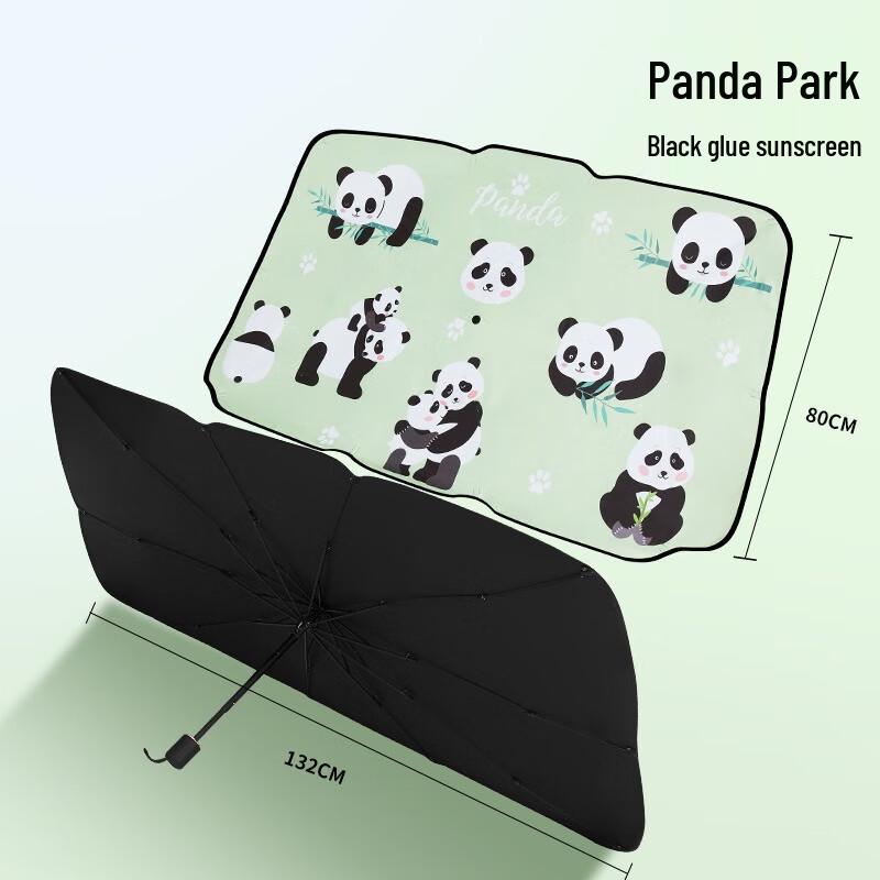 

Easily E515680 Double-Sided Car Sunshade Car Shade