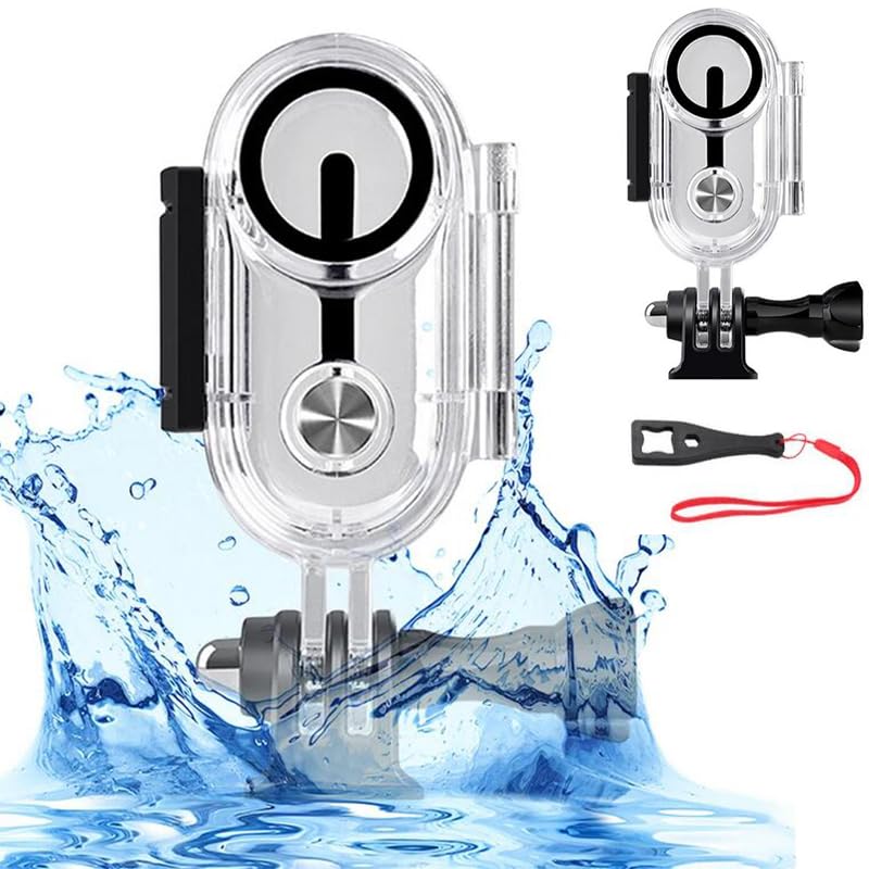 

Waterproof Case for Insta360 GO Go Diving Transparent Case 40M Underwater Diving Protective Shell with Bracket Accessories 3S/Insta360 3,
