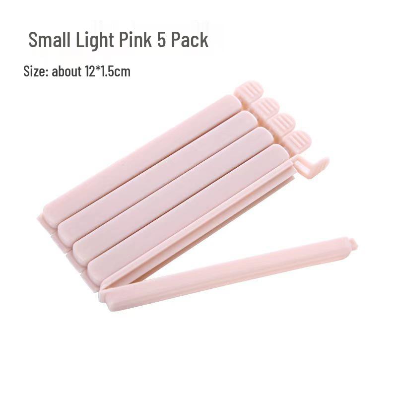 5-Pack Plastic Food Sealing Clips for Snack Bags