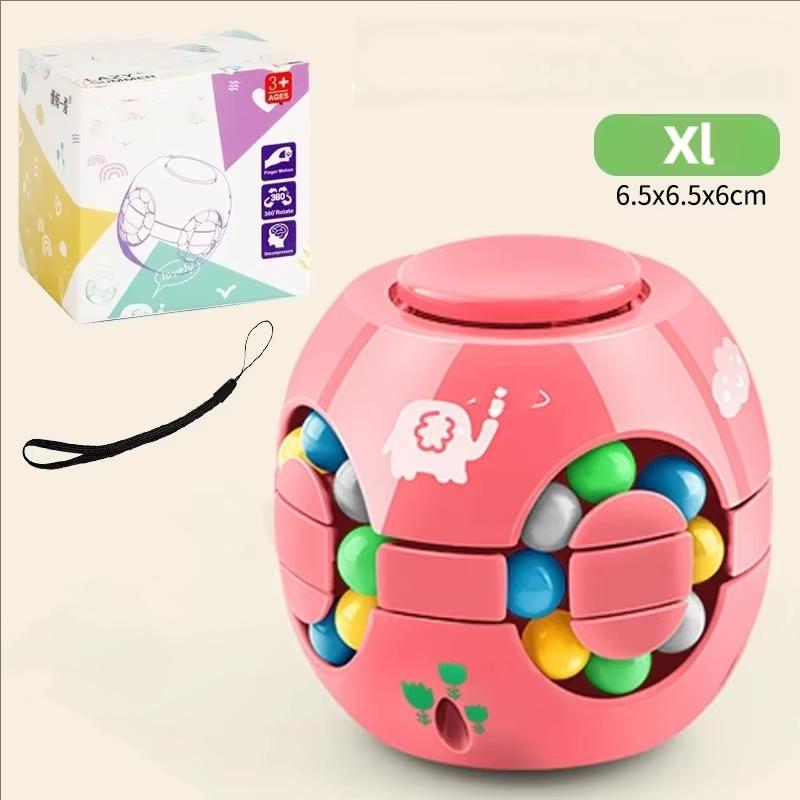 

Волшебный Боб Вращающаяся Игрушка для Кончиков Пальцев - Интеллектуальная и Образовательная Монтессори Игра-Головоломка для Детей и Взрослых