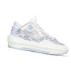 Anta C37 2.0 Fabric Synthetic Leather Non-Slip Wear-Resistant Mid-Top Skate Shoes Women Sneakers Gray Blue 922228082-5
