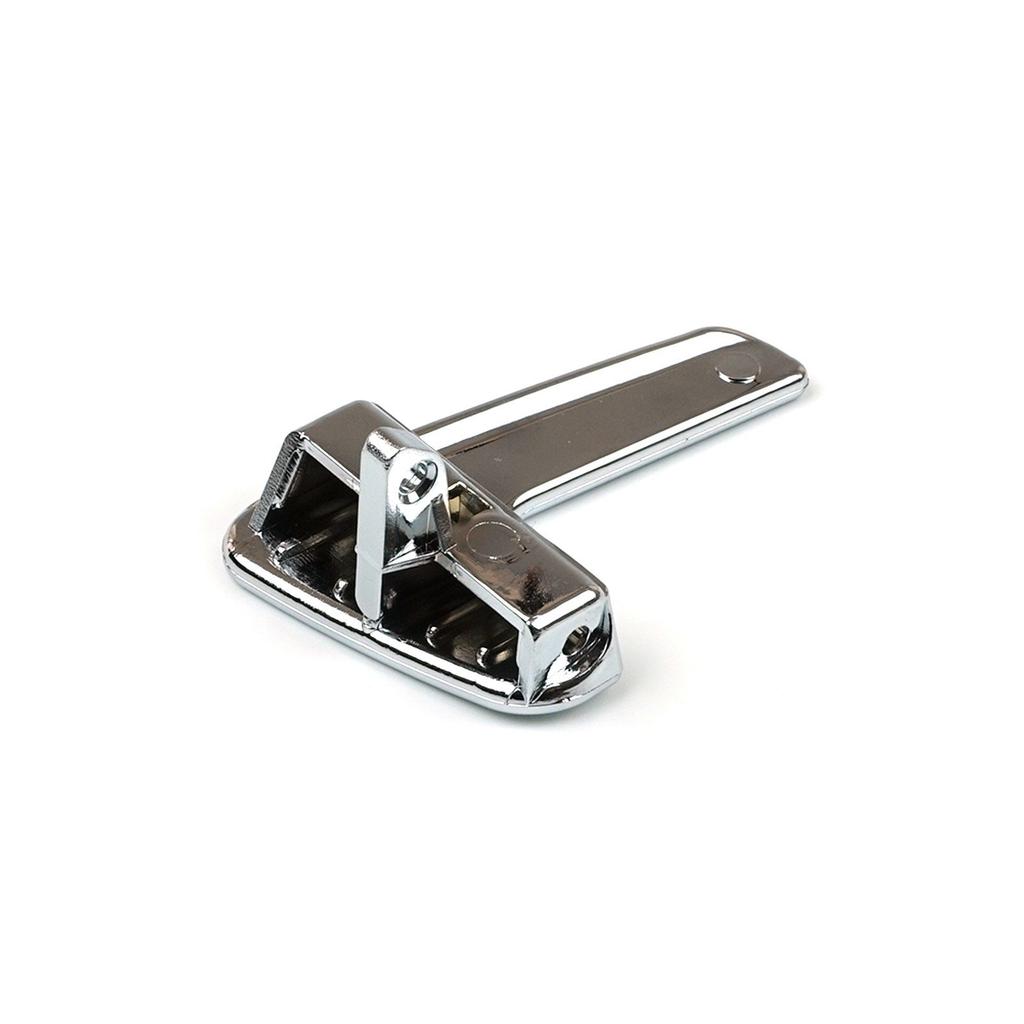 ESC Auto Parts EDP42 Aluminum Plated Plastic Stainless Interior Door Handle for All Seat Ibiza and Cordoba 1998-2003; Left Door