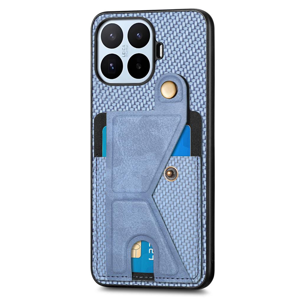 Case For Xiaomi 17T 17TPro Magnetic Wallet Card Holder Shockproof Cover For XIAOMI MI17T Pro Carbon Fiber Stand Bracket Case