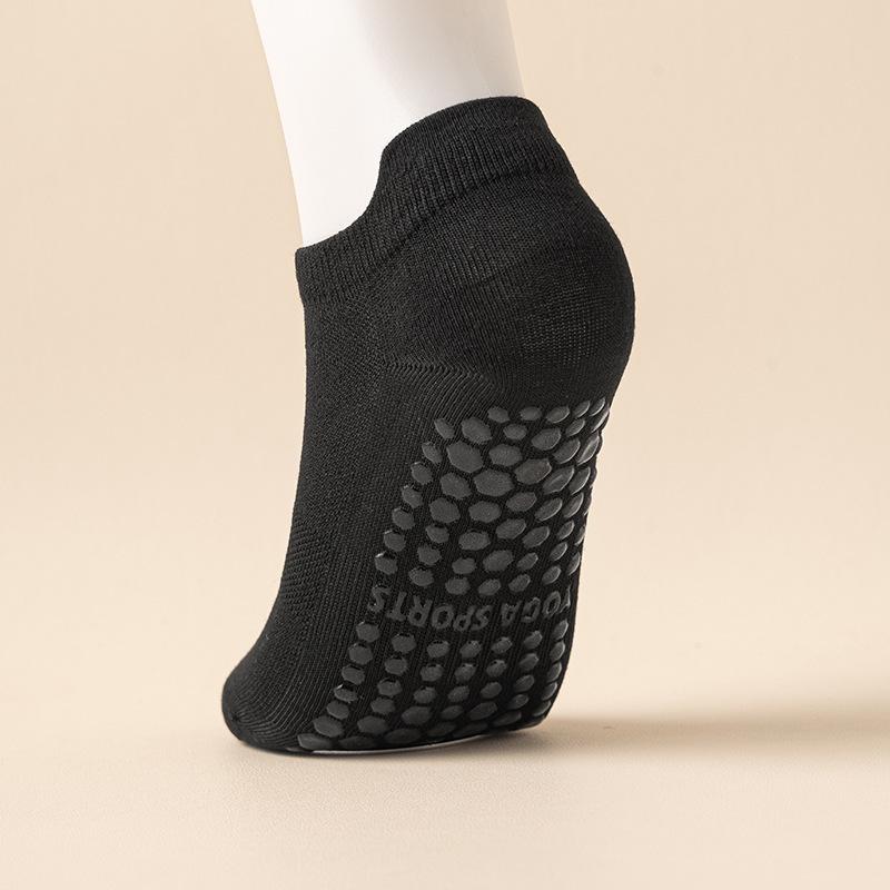 

Anti-Slip Yoga Socks | Non-Slip Dots Design, All-Season Polyester, Machine Washable | Multi-Color Pack for Women & Men, Versatile Indoor Wear