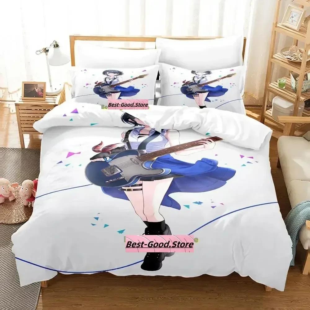 Kawaii Ichika Hoshino Sängkläder Set Enkelt Twin Full Queen King Size Sängset Vuxen Barn Sovrum Påslakan Set Tryck Anime Tjejer