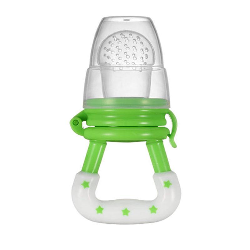 

Baby Fruit Feeder – Soft Silicone Baby Feeder with Handle for Fresh Fruit & Food Feeding Pcack of 1