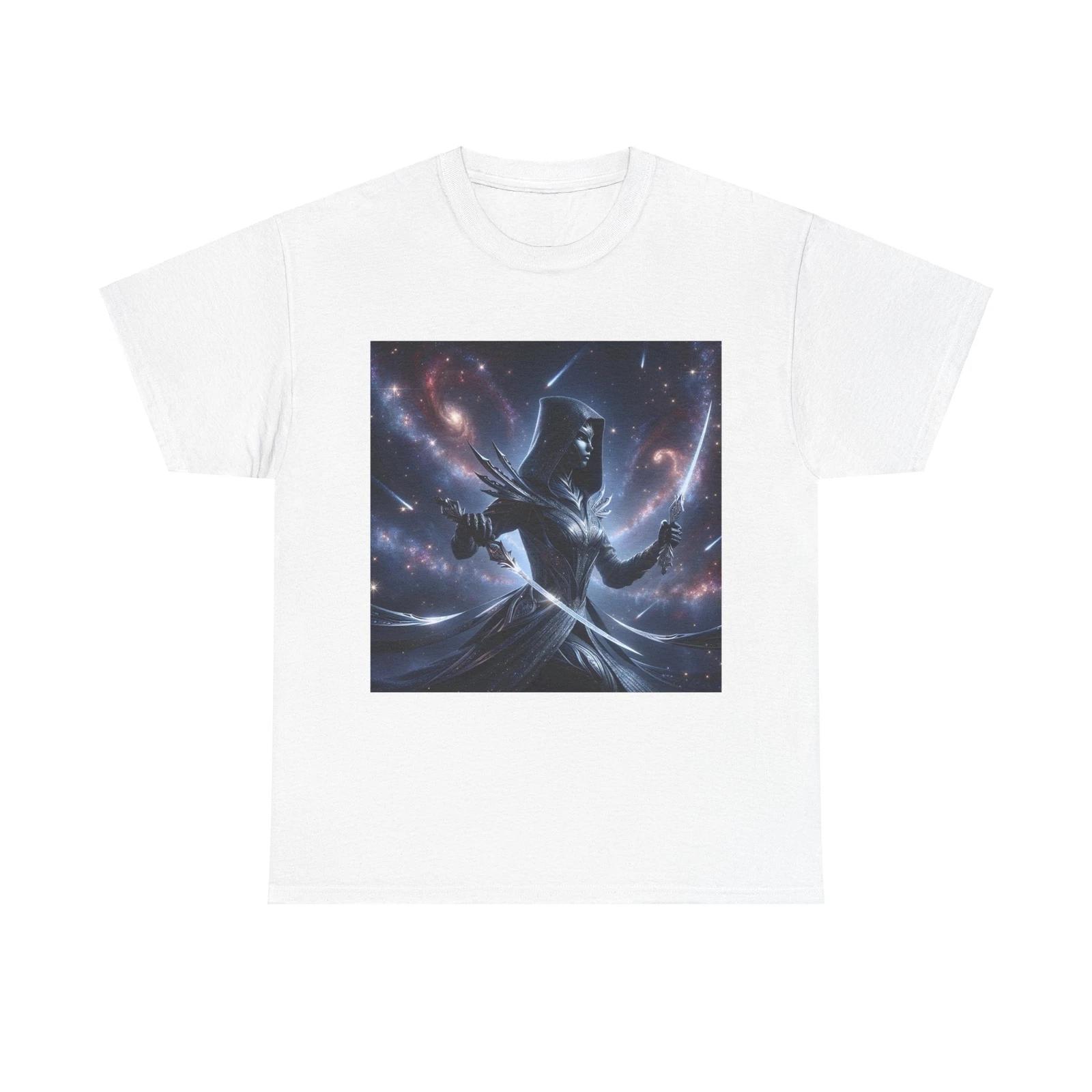

Unisex Adult T Shirt Astral Blade Assassin Cosmic Artwork Sharp S