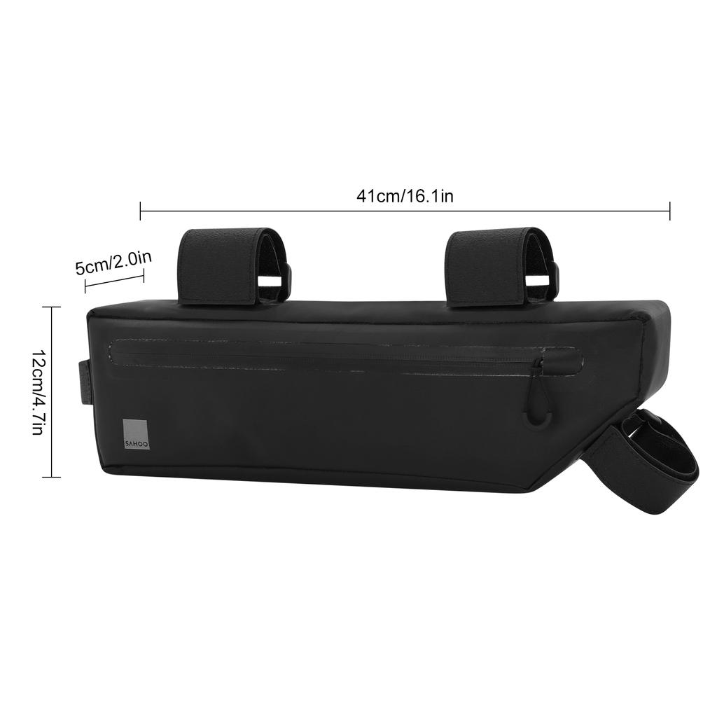 Bike Frame Bag Waterproof Bicycle Bag Bike Triangle Bag Bicycle Under Tube Bag Front Frame Bag
