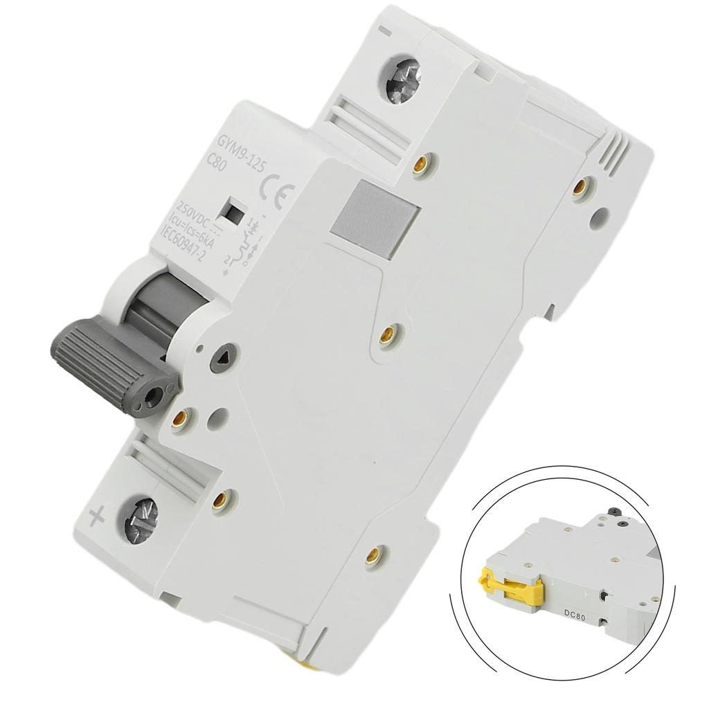 1p Busbar 1P Circuit Breaker As Shown In The Picture Air Switch Rated Current Options Short-circuit Protection