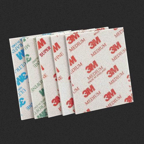 3M (3M) 3M Sponge Abrasive 5084 114X140mm #800-1000 Equivalent 10 Pieces