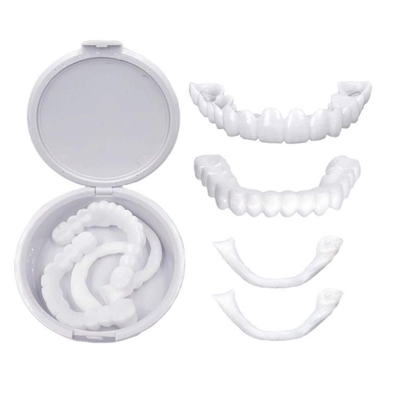 Halloween Fake Teeth for Costume Party, Scary False Teeth for Adults and Kids, Dentures for Pranks and House Props