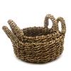 Natural Seagrass Baskets, Set of 2