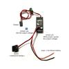 Hobbywing 10A UBEC 2~6S Voltage Regulator Module New Fully Waterproof Small Car 6V/7.4V/8.4V Adjustable For Toy car parts