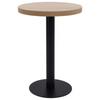 Day and Night - Day and Night Light Brown MDF Bistro Table 60 Cm