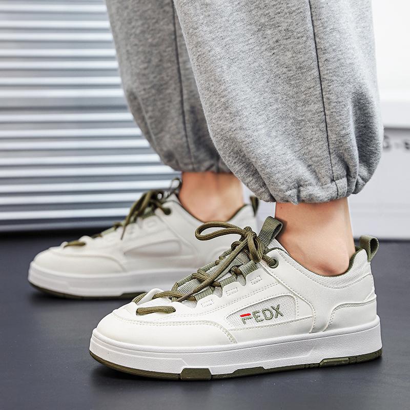

Bread Shoes for Men Trendy Board Shoes Niche Design Breathable Retro Chunky Sneakers Luxury Designer Male Casual Vulcanize Shoe 39 белый