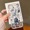 Colorful Floral Pattern Diamond Case For iPhone 17 Pro Max Funda iPhone 16 15 14 13 Pro Max Clear TPU Silicone Soft Cover