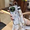Shockproof Soft Case Phone Case For Sharp Aquos R9/SH-51E Cute Anti-dust Kickstand Waterproof Anti-knock Protective Ring