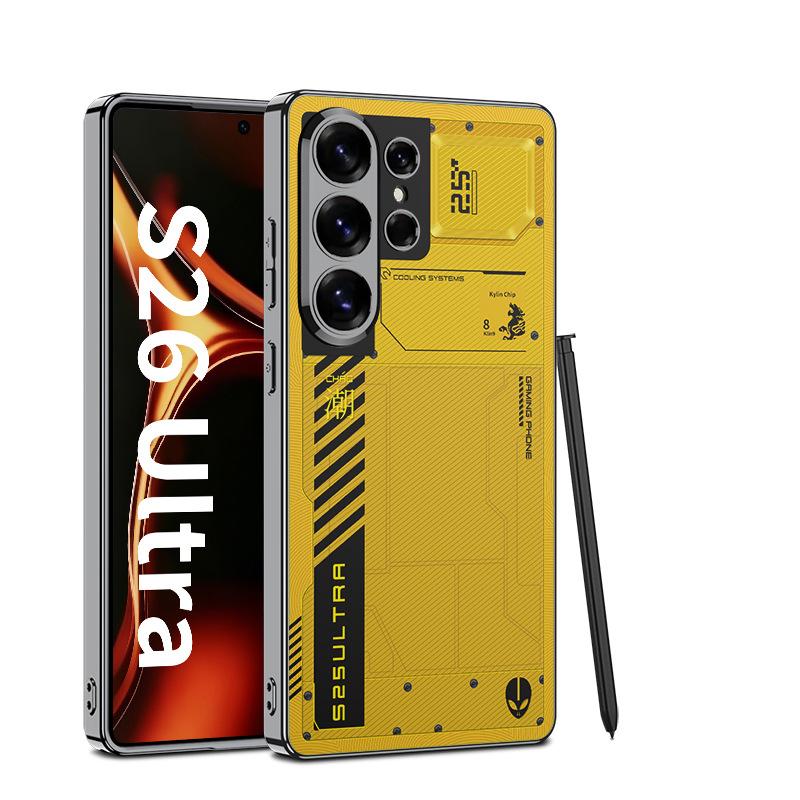 Samsung S26Ultra Mobile Phone Case AG Phantom Painted Case Light Luxury Men's and Women's Electroplating Imitation Original Back Cover Protective Case