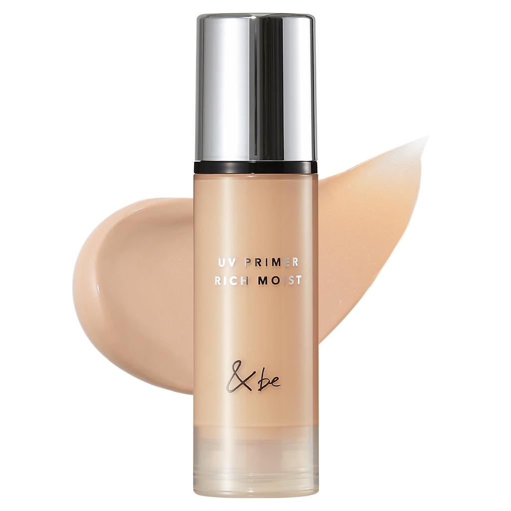 &be Oficjalny Primer UV Rich Moist Mini - Standardowy SPF50+ PA++++ / Baza pod makijaż Korektor koloru
